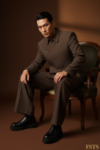 Asian Model Seated