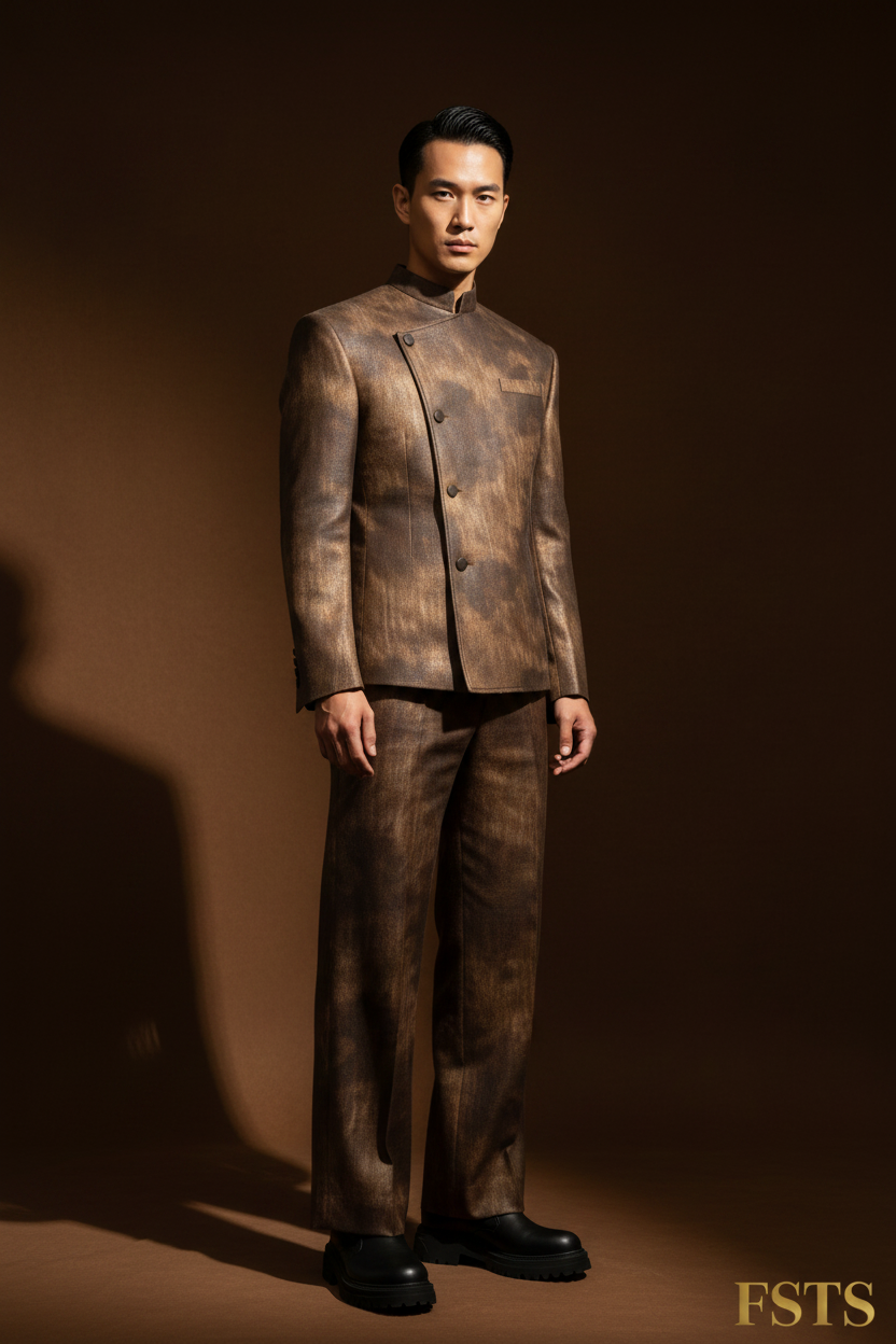 Asian Model Standing