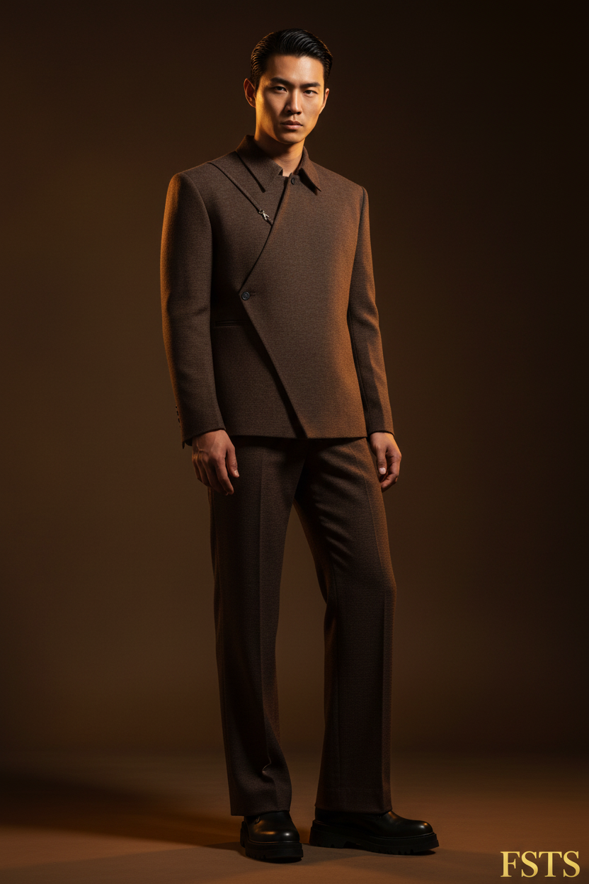 Asian Model Standing