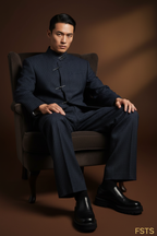 Asian Seated Dark