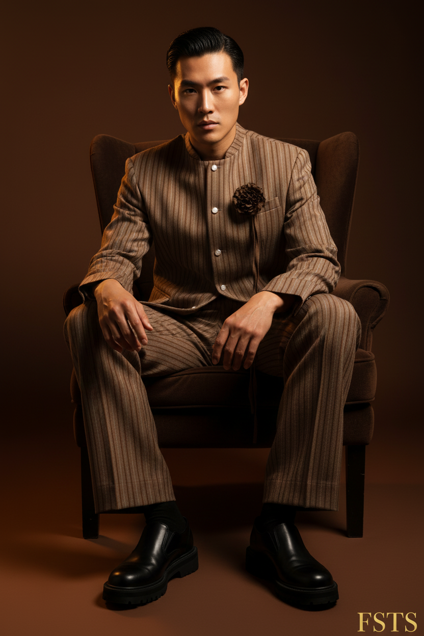 Asian Seated Dark