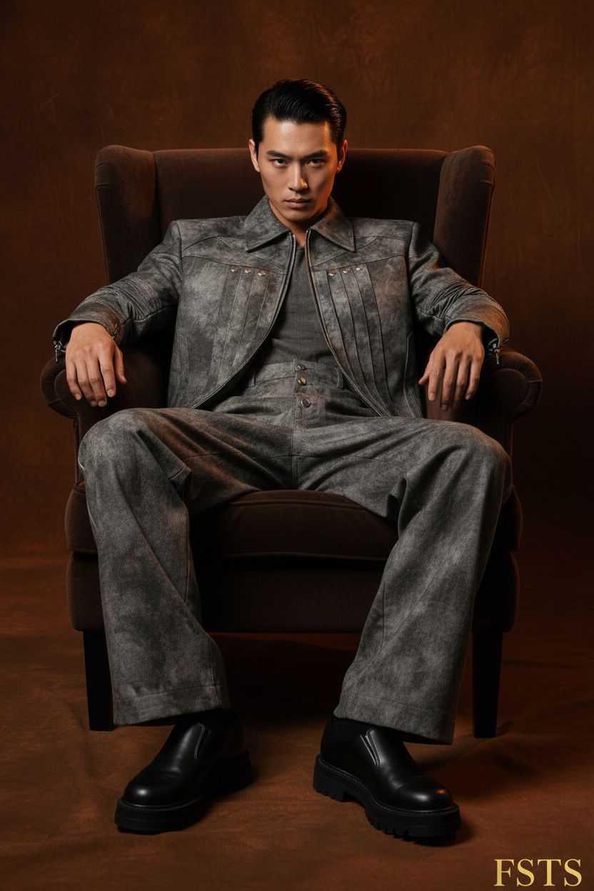 Asian Seated Dark