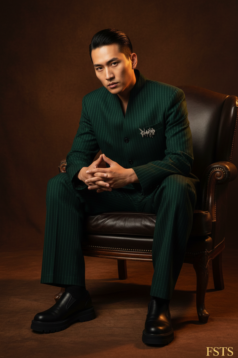 Asian Seated Dark