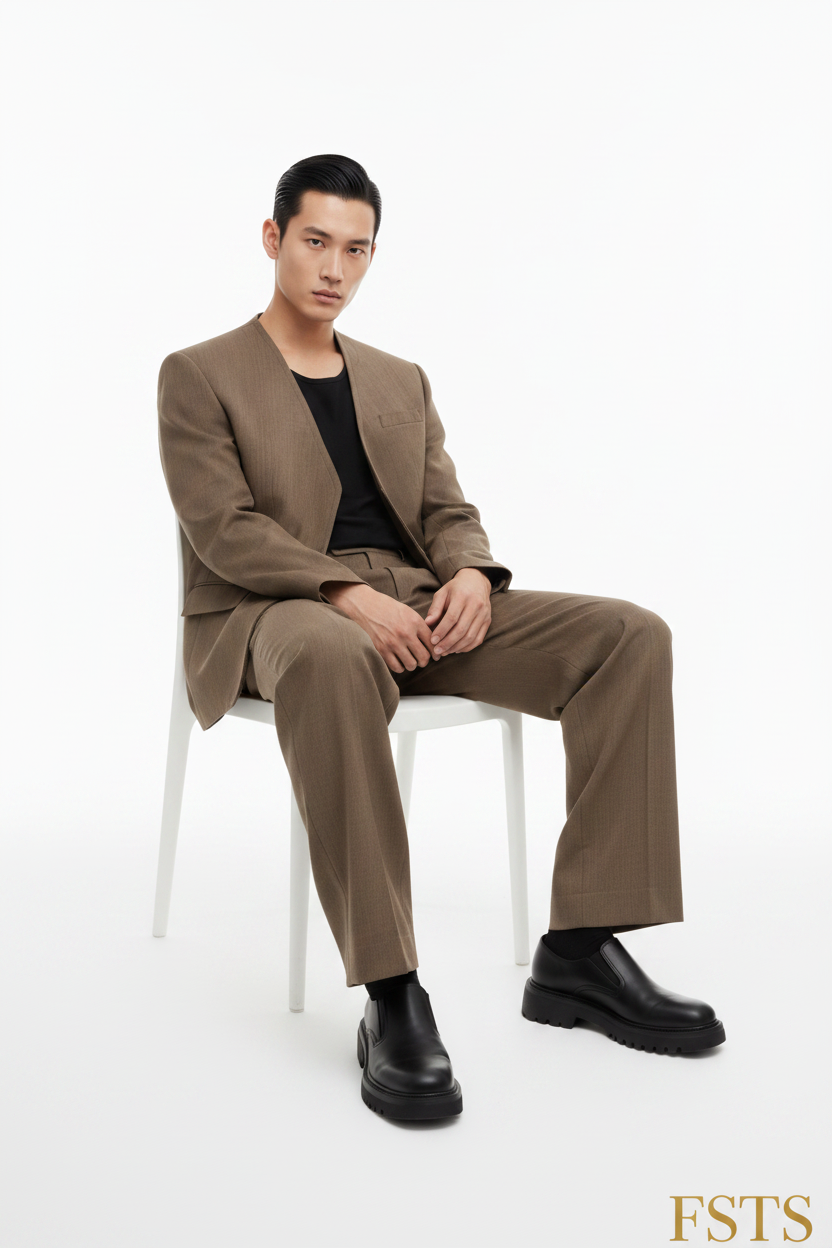 Asian Seated White