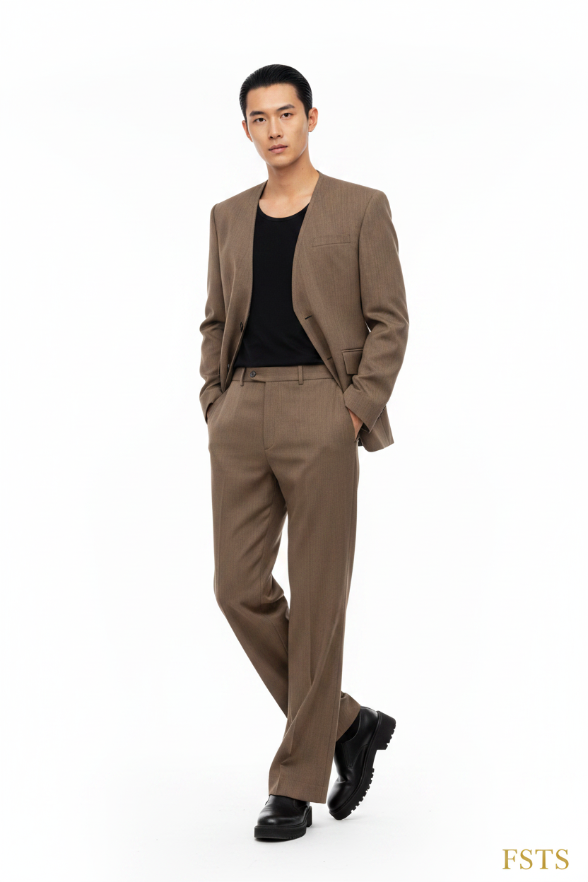 Asian Standing White