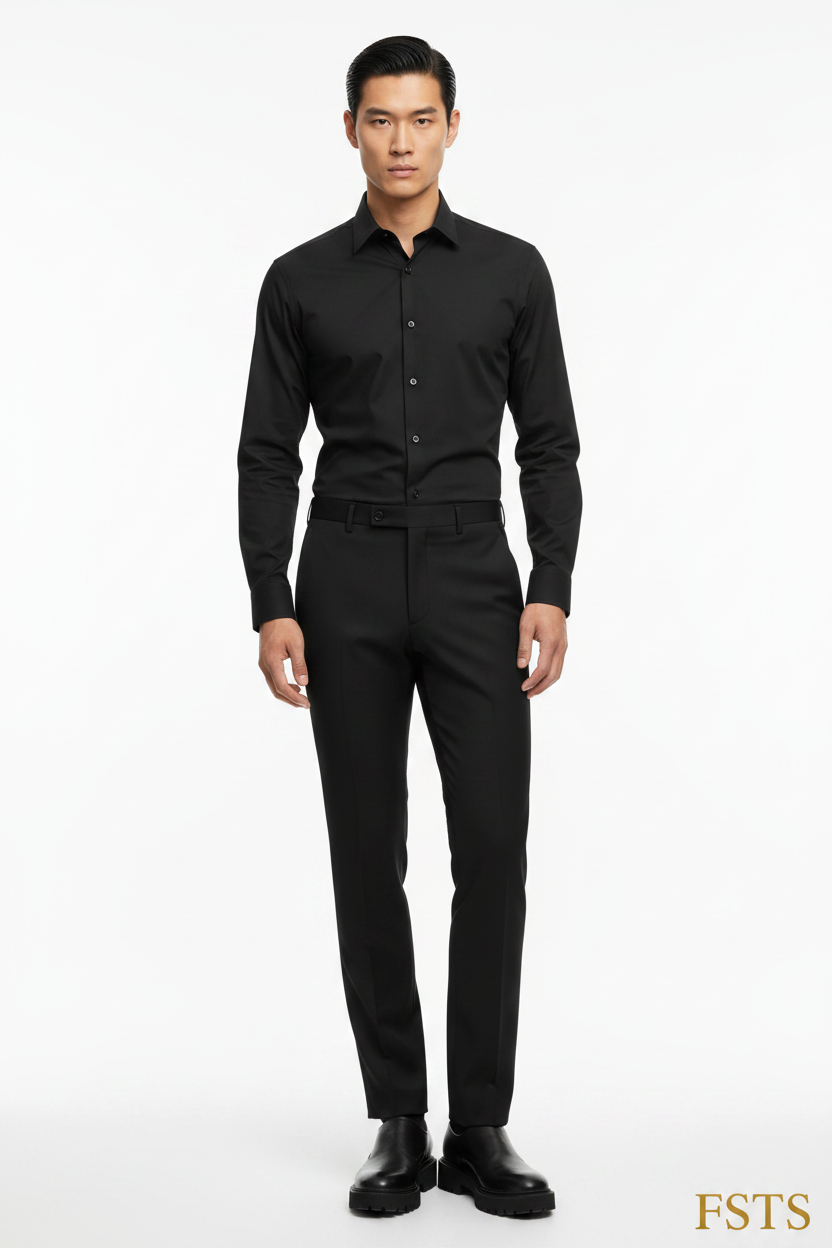 Black Dress Pants - All Black