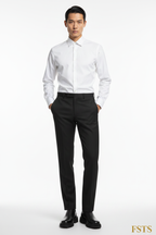 Black Dress Pants - Hands Pockets