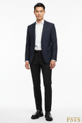 Black Dress Pants - Navy Blazer