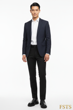 Black Dress Pants - Navy Blazer