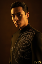 Black Rose Jacket - Detail