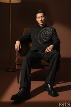 Black Rose Jacket - Seated Dark