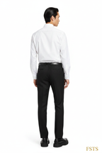 Black Trousers - Back View