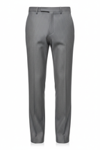 Grey Pinstripe Pants