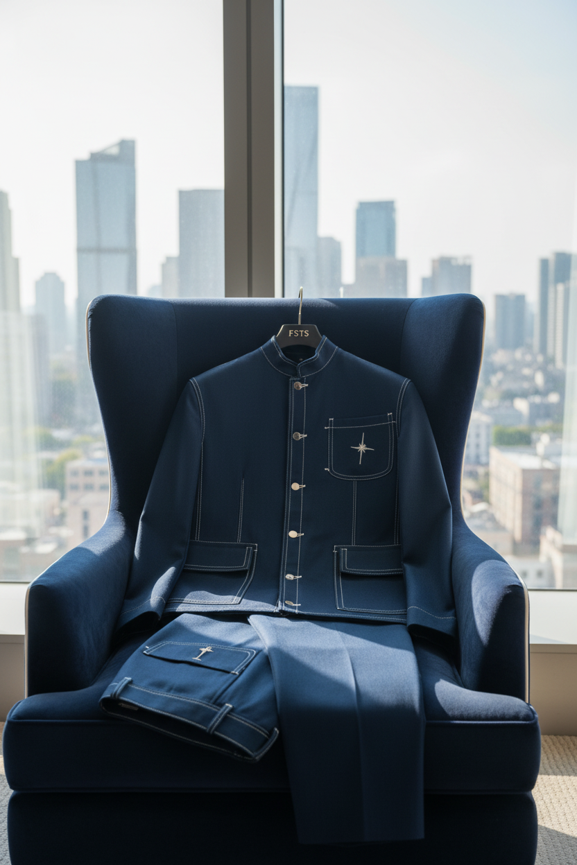 FSTS Navy Blue Utility Set - Armchair