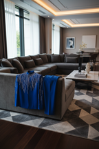 FSTS Royal Blue Crystal Set - Living Room