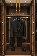 FSTS Black Satin Set - Walk-in Closet