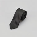 FSTS Classic Black Silk Tie